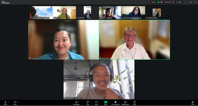 Webinar screenshot